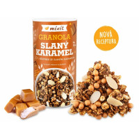 Granola z pece - Slaný karamel